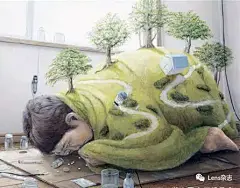 怪异、绝望，这位日本画家笔下的插画看得想流泪......