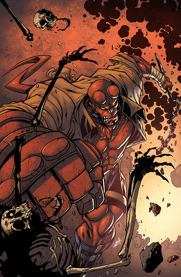 Hellboy color, logic...