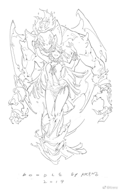 长灯丶采集到速写