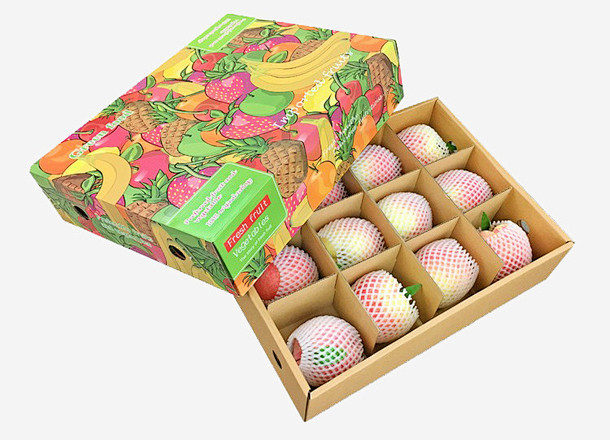 通用苹果包装盒图高清素材 桃子 水果包装...
