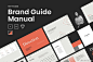 A Brand Guide Branding Guidelines 品牌指南品牌指南-到位啦素材网