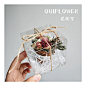 ouiflower小干花复古掌心迷你花篮冰箱贴婚礼伴手礼拍摄道具-淘宝网