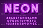 字母,三维图形,字体,霓虹灯,现代,色彩鲜艳,盒子,绘画插图,图像特效