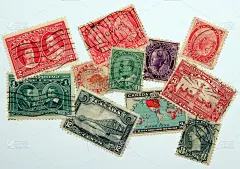 旧加拿大邮票