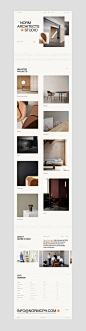 architecture furniture identity interaction Minimalism UI ux Webdesign Website xD