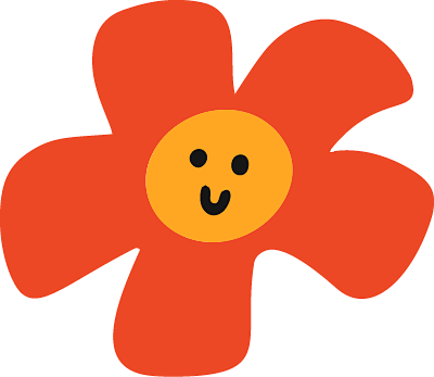 可爱花卉 PNG免抠图