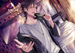 @图维画社  |  插画师【瓜うりた】美少年帅哥型男插画  