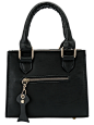 Black Zipper PU Tote Bag -SheIn(Sheinside) : Shop Black Zipper PU Tote Bag online. SheIn offers Black Zipper PU Tote Bag & more to fit your fashionable needs.