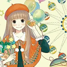 动漫情头/漫画中的情侣/唯美少女/复古文艺范/清新/原图来自@火禾