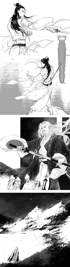 秦沐之采集到线稿