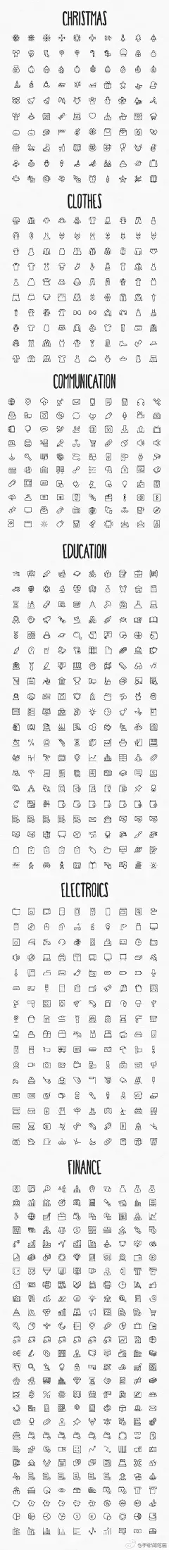 可以当做简笔画素材的小图标。两三笔就可以搞定，好简单又可爱。#手帐素材插画手绘##简笔画教程##简笔画素材# （佚名侵删） ​​​​