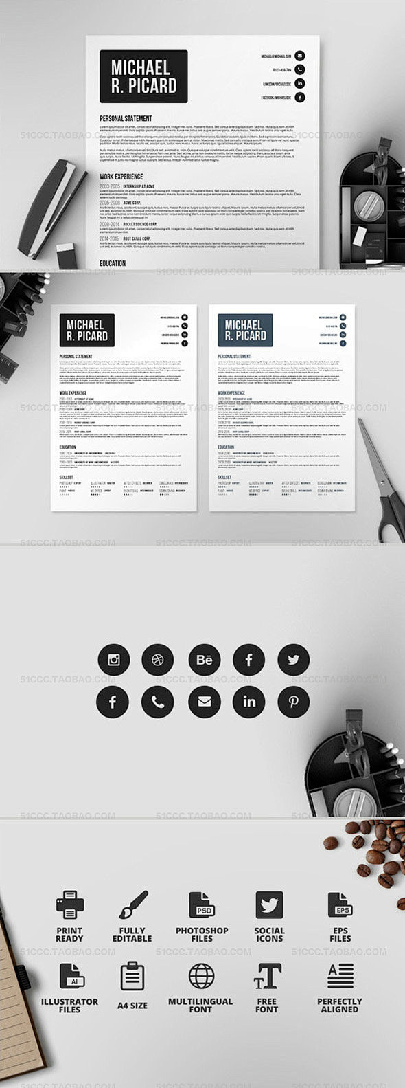 ResumeCV Template VI...