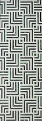 Mulholland Marble Mosaic from the Liaison Tile Collection by Kelly Wearstler for Ann Sacks: 