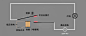 两个电流回路：左下黄色细线形成的控制回路和白色粗线形成的负载回路。

合拢左下的控制开关，缠绕的线圈将产生电磁性，吸引弹片向下拉，两个红色的触点就会贴合，这就打通了负载回路，右侧的灯泡就会发光，如果是用电报接收机替换这个灯泡的话，那么接收机就可以记录下电流的通断。

用A电路的开关控制B电路的通断，这看上去似乎没有什么意义。但关键是A电路可以是很低的电压，而B电路可以是很高的电压，而即使弹片合并也并不意味着两个电路就会互相连通，所以AB电路永远是隔开的。