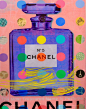 Chanel No. 5 (Pink) | From a unique collection of prints and multiples at https://www.1stdibs.com/art/prints-works-on-paper/