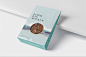 72501点击图片可下载 品牌产品咖啡茶叶纸袋包装外观盒子镂空设计IV贴图效果PS样机素材 (4)