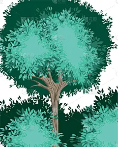 景象,水彩画,森林,高雅,涂料,华丽的,摆拍,环境,壁纸,春天