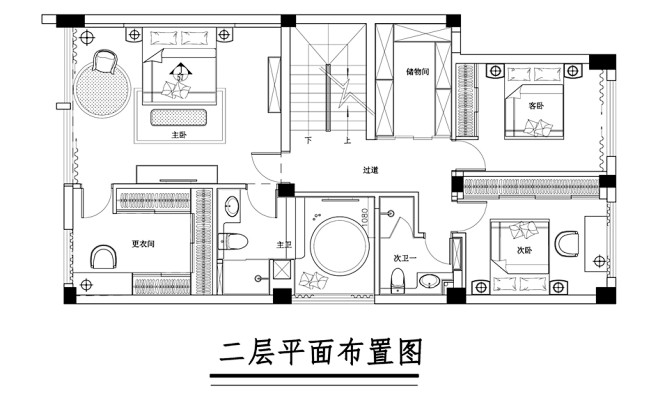 孙冲-擷古繹今-二层平面布置图