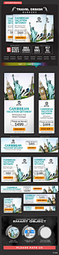 Travel Banners - Banners & Ads Web Elements