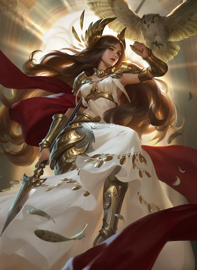 ArtStation - 雅典娜, Yu...