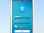 Skype for iOS 7 - Concept #采集大赛#