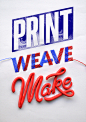 Print Weave Make – ID on Behance