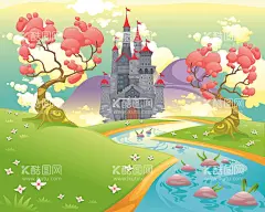 卡通风景漫画  - 源文件下载【酷图网】卡通风景漫画,卡通背景图,卡通河流,山,蓝天,卡通花草,背景图,手绘森林,草地,卡通森林,下雨,四季图,童话世界,山水画,设计素材,手绘场景,自然风景,手绘风景,花丛,树木,河流,小溪,黄昏,夏季,春季,装饰画,风景,美人鱼,场景设计,卡通场景,动漫动画,风景漫画