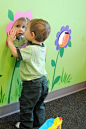 Toddlers love mirrors!
