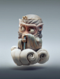 Little monkey, Xutao Ming : I like some lovely things so I made this design.<br/>This is also my homework from zhelong xu online courses.<br/>Hope you like it.