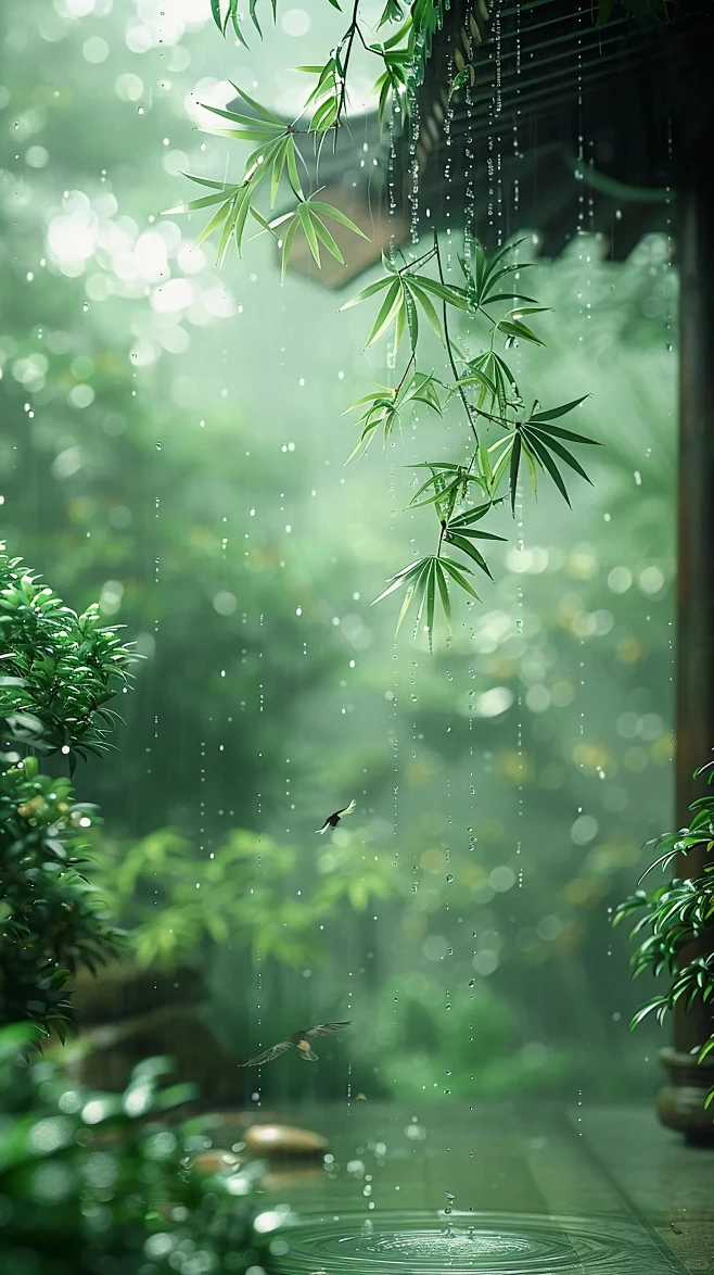 谷雨-二十四节气海报生成_1_小张的张^_来自小红书网页版-花瓣网