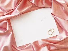 婚礼戒指与贺卡 平面广告 设计图片 免费下载 页面网页 平面电商 创意素材