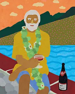 #云朵分享# 睡前发糖，别忘了刷牙哦：“我能想到最浪漫的事，就是和你一起慢慢变老~”

来自韩国艺术家 GRETA FRIEDEN 最新分享，这些“快乐老年生活”的插画写照，让人感觉到“姜是老的辣，糖是老的甜”。画里的爷爷奶奶，共享色彩斑斓的世界，灰白的头发、晒黑的皮肤，在这七彩中很显眼、动人 ​​​​...展开全文c