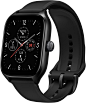 Amazfit GTS 4 黑色智能手表 : 亚马逊中国: 运动户外休闲