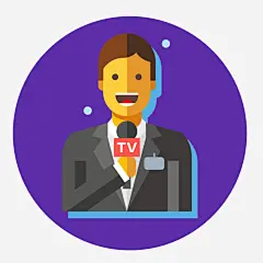 电视台主持人新闻采访记者小图标高清素材 卡通记者 新闻 新闻媒体 新闻播报 新闻联播 新闻采访 现场直播 电视台主持人 电视台主持人新闻采访记者矢量小图标免费下载 记者节 话筒 采访 免抠png 设计图片 免费下载