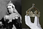 佩戴钻石王冠的维多利亚女王，在1870年钻石大庆拍摄。这个王冠由王室珠宝商“杰拉德”制造，将在白金汉宫展出，所用钻石并非来自库利南钻石原石。@北坤人素材