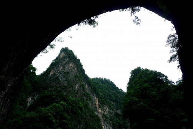 陕西商洛金丝大峡谷风景图片www.htl...