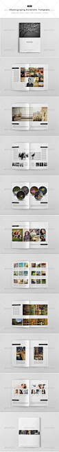 Photography Portfolio Template  - Portfolio Brochures