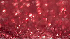 抽象,红色,透视图,圆形,闪烁发光,美,新的,水平画幅,历日