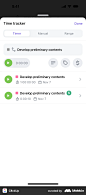 ClickUp screen