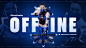 Game banner for twitch. Kitana from Mortal Kombat