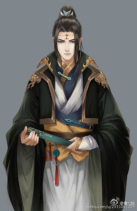 16:04:04龙太子~@橙光编辑小莫精致古风男立绘凉生依爱你ヾ同采自