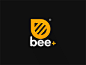 昆虫劳模！20款蜜蜂元素Logo设计 - 优优教程网