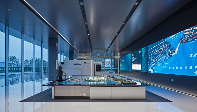 SITE02 - 华润青岛灵山湾壹号售楼处展厅-花瓣网