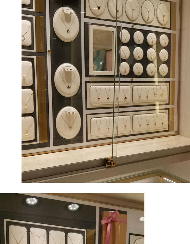 珠宝展示道具壁柜墙面架橱窗创意设计饰品吊...