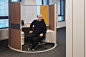 This retractable office solution provides privacy and isolation for remote work and WFH days! : Working from home has tested our staying power regarding prying eyes and peering over our shoulders. Whether it’s a matter of peeling away from your kids for a