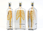 Spine Vodka: Awesome Concept by Johannes Schulz : German designer Johannes Schulz created this fantastic packaging concept for a premium vodka. He explains the idea behind the self-initiated project:

"My task was to create a unique visual concept fo