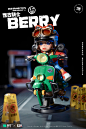 潮流手办 复古骑士Berry
