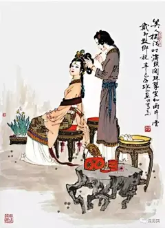 十八描 第49集著名国画家 连环画家 项维仁和他的工笔重彩仕女画 下
