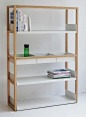 Furniture: Lap Shelving by Marina Bautier