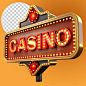 PSD casino sign